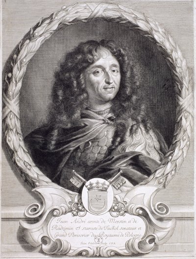 Jan Andrzej Morsztyn by Jean Edelinck